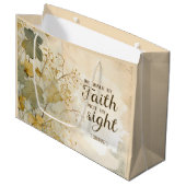 2コリント5:7わたしたちは信仰の聖句によって歩む ラージペーパーバッグ (正面アングル)