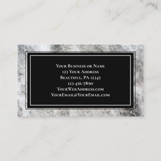 2コリント5:7信仰によって歩く聖書の聖句 名刺 (裏面)