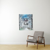 2コリント5:7信仰によって歩み、見ることによらない タペストリー (インサイチュ)