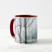 2コリント5:7信仰によって歩み、見ることによらない マグカップ (正面左)