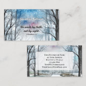 2コリント5:7信仰によって歩み、見ることによらない 名刺 (正面/裏面)