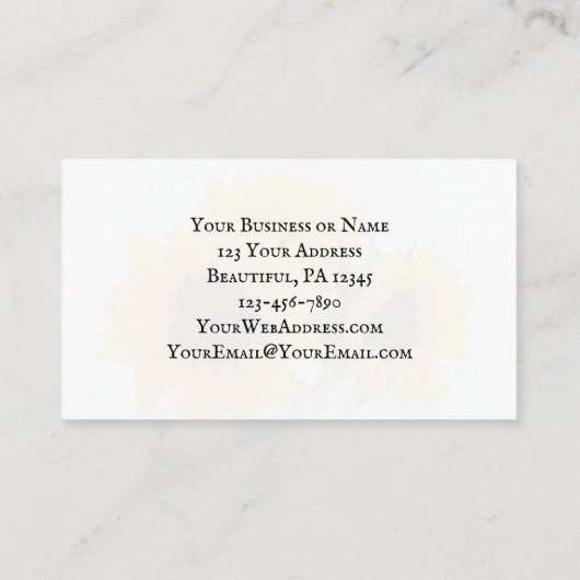 2コリント5:7信仰によって歩み、見ることによらない 名刺 (裏面)