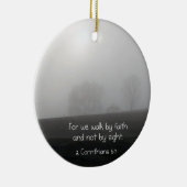 2コリント5:7 セラミックオーナメント (右)