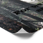 2コリント5:7 ポスター (角)