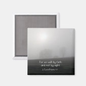 2コリント5:7 マグネット (正面/裏面)