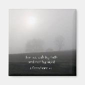 2コリント5:7 マグネット (正面)