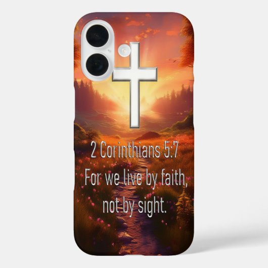 2コリント5:7 Case-Mate iPhoneケース (裏面)