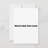 2コリント5:8 KJV聖書の聖なる書物、 経典挨拶 カード (裏面)