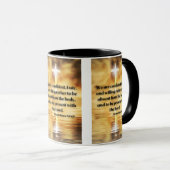 2コリント5:8 KJV聖書聖なる書物、 経典Pic 2トーン マグカップ (正面右)