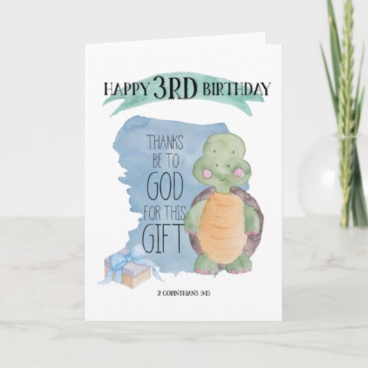 2コリント9:15 カード (正面)