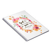 2コリント9:8神は恵みを得ることができる ノートブック (右側)