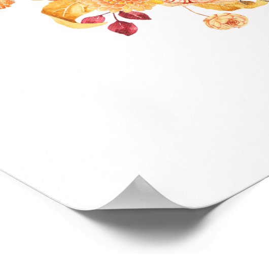 2コリント9:8神は恵みを得ることができる ポスター (角)