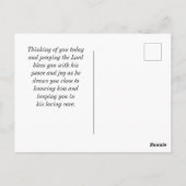 2コリント9:8神は恵みを得ることができる ポストカード (裏面)