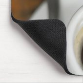 2コーヒーのクローズアップ マウスパッド (コーナー)