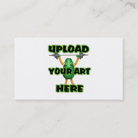 2サイドビジネスカードへのアップロードの芸術 名刺 (正面)