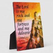 2サミュエル22:2 フォトプラーク (側面)