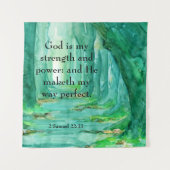 2サミュエル22:33 タペストリー (正面)