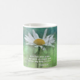 2サムエル22:33力をもって私を武装させるのは神である コーヒーマグカップ