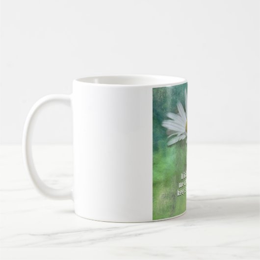 2サムエル22:33力をもって私を武装させるのは神である コーヒーマグカップ (左)