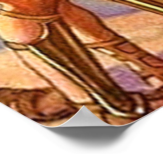 2サムエル23ダビデの強い男のポスター ポスター (角)