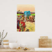 2サムエル6 Davidが箱舟のポスターを持って来る ポスター (キッチン)