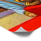 2サムエル7学ダビデッド神の意志のポスター ポスター (角)