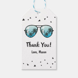 2サンガカッコいいラス誕生日サンキューメッセージカード ギフトタグ