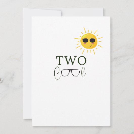 2サンガクールラス女の子2nd誕生日招待状 招待状 (裏面)