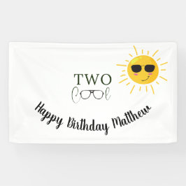 2サンガクールラス2ndバースデーシンプルタ 横断幕