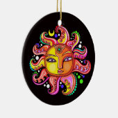 #2サンフェイパープルアイズオーナメント – ギフト – お気に入り セラミックオーナメント (右)