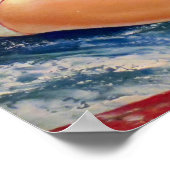 2サーファーガールズバイウィリアム・フートン・ソアレ ポスター (角)