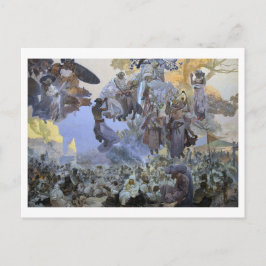 #2ザお祝いオブスバントビット、ミュシャ ポストカード