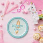 2ザシーサーフビーチ2nd誕生日紙プレート ペーパープレート (パーティー)