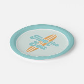 2ザシーサーフビーチ2nd誕生日紙プレート ペーパープレート (アングル)