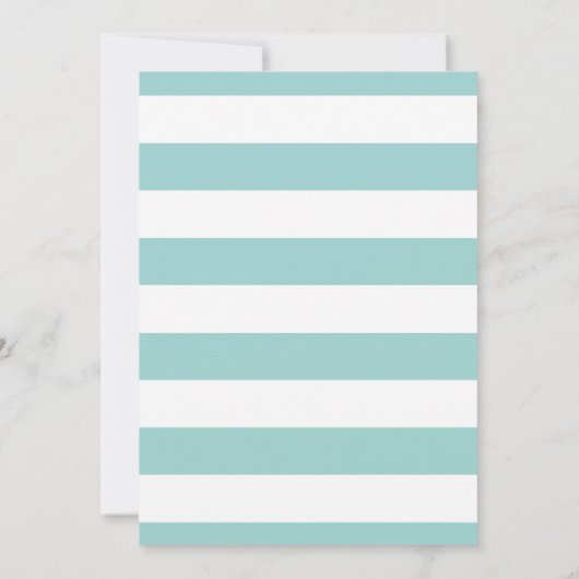 2ザシーヒトデターコイズ2nd誕生日 招待状 (裏面)