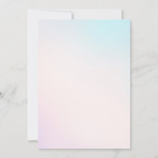 2ザシーマーメイド2nd誕生日パーティー 招待状 (裏面)