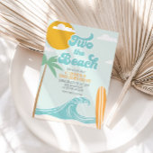 2ザビーチサーフビーチ2nd誕生日招待状 招待状