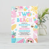 2ザビーチ夏2回目の誕生日ビーチパーティー 招待状 (スタンド正面)