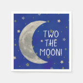 2ザムーンセカンドバースデー紙ナプキン スタンダードカクテルナプキン (正面)