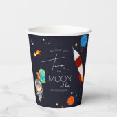 2ザムーン宇宙テーマ2nd誕生日パーティー 紙コップ (裏面)
