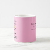 2シューズまたはなしリトルピンクパーズ。 コーヒーマグカップ (中央)