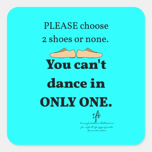 2シューズまたはシアンなし スクエアシール (正面)