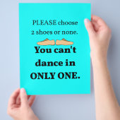 2シューズまたはシアンなし チラシ (手)