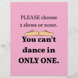 2シューズまたはノーライトピンク チラシ