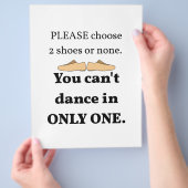 2シューズまたはホワイトなし チラシ (手)