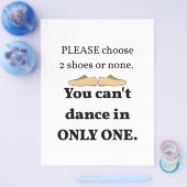 2シューズまたはホワイトなし チラシ (シングル)