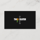 2シータースインガーは逆おもしろいさまにパイナップル 名刺 (裏面)