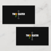 2シータースインガーは逆おもしろいさまにパイナップル 名刺 (正面/裏面)