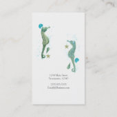 2シーホースウォーターカラービーチシエレガントック 名刺 (裏面)