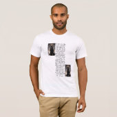 2ステップ先の深い知恵と直感的なパワー Tシャツ (正面フル)